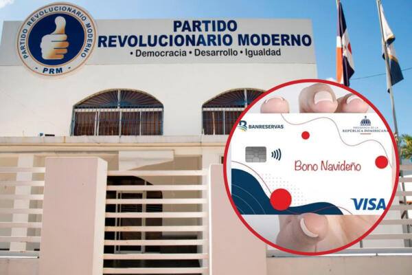 PRM niega uso de bonos navideños con fines políticos. (Foto: CDN digital) 