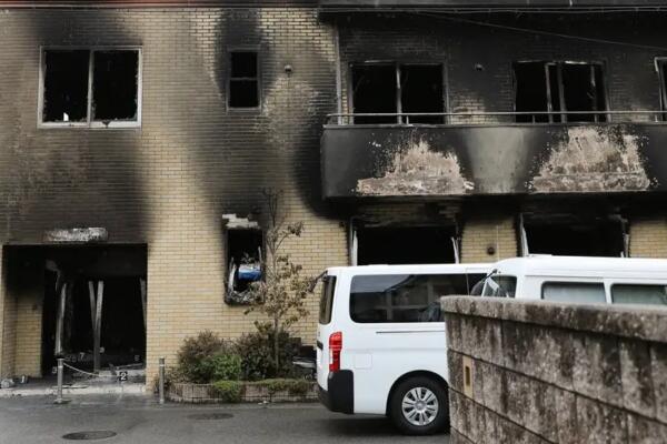 El incendio fue provocado en 2019 por Shinji Aoba. Foto: fuente externa.