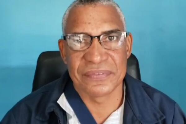 Mario Acevedo, presidente de la Asociación Dominicana de Profesores, 