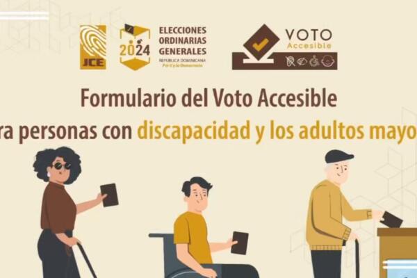 Formulario del Voto Accesible. Foto: Fuente Externa