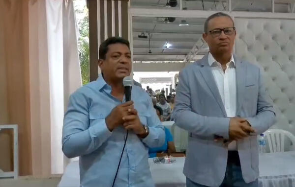 Junior Santos, ex alcalde de Los Alcarrizos. (Foto: Fuente Externa)