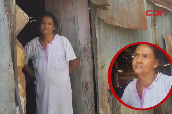 Señora de 73 años pide ayuda. (Foto: fuente externa)