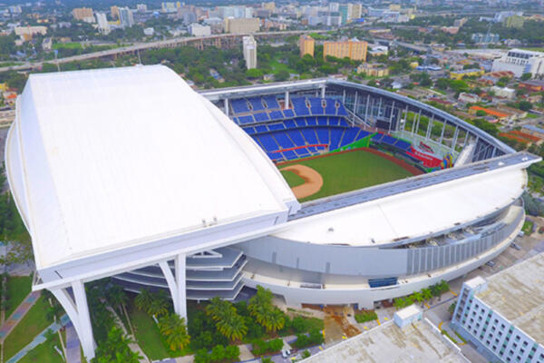 Fachada de LoanDepot Park. Foto: Fuente externa