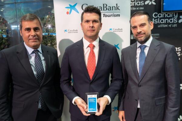 Ejecutivos de Lopesan Hotel Group en Fitur / Fuente externa 
