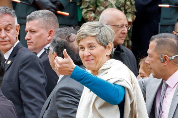 Verónica Alcocer, primera dama de Colombia. Foto: Fuente externa. 
