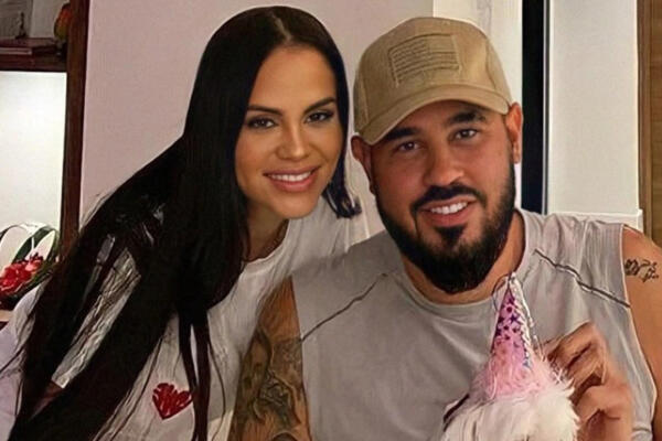 La artista dominicana, Natti Natasha y el artista musical  puertorriqueño Raphy Pina. Foto: Fuente externa