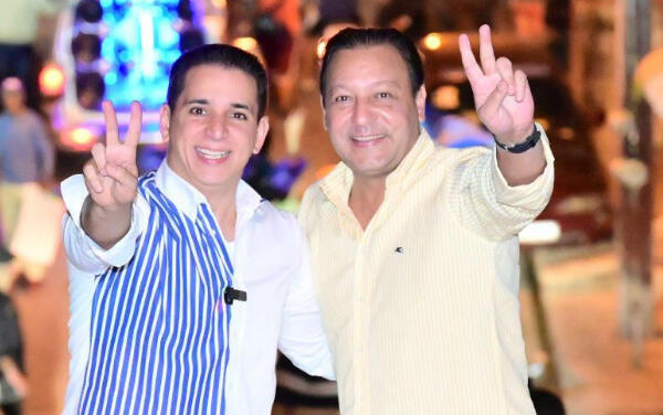 Abel Martínez pide votar por Víctor Fadul para que siga el orden en Santiago. (Foto: fuente externa)

