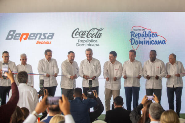 El discurso central ofreció Louis Balat, presidente Bepensa Dominicana. Foto: Fuente Externa