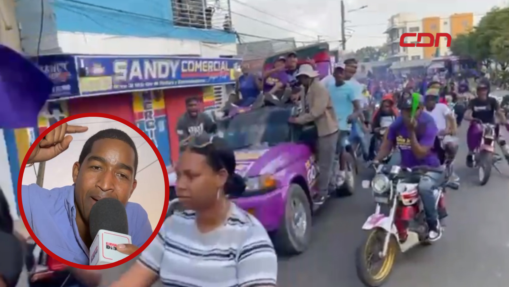 Con gran carava el PLD cierra campaña en Yamasá