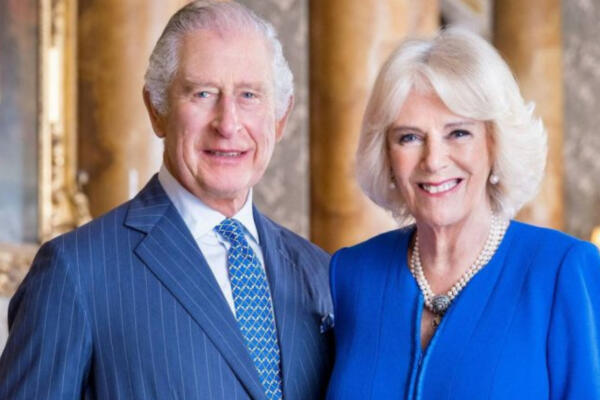 El rey de Inglaterra, Carlos III y la reina Camila. Foto: Fuente externa