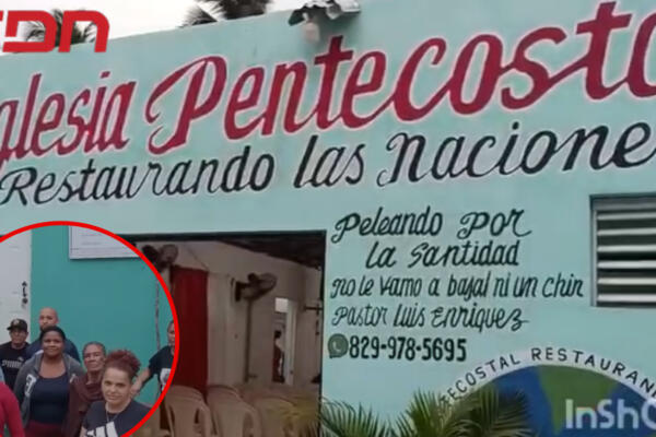 Comunitarios en La Vega se quejan del ruido en iglesia evangélica.(Foto: Fuente externa).