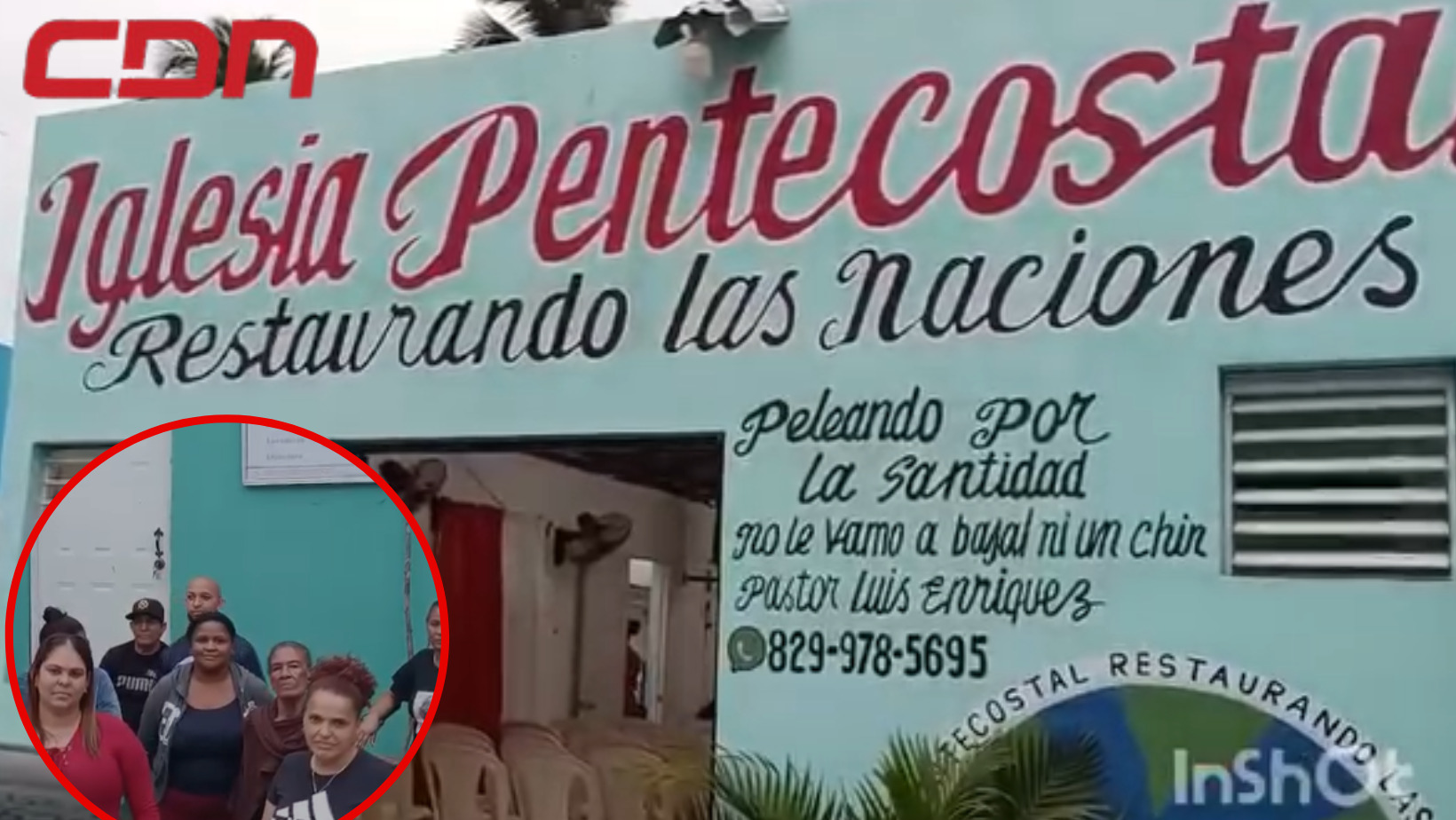 Comunitarios en La Vega se quejan del ruido en iglesia evangélica.(Foto: Fuente externa).