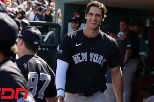 Spencer Jones, jardinero de béisbol profesional estadounidense de los Yankees de Nueva York. Foto: CDN Digital