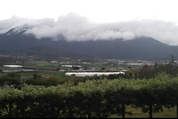 Clima frío en Constanza. / Fuente externa.