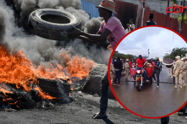 Todo en calma en frontera Dajabón-Juana Méndez a pesar de protestas en Haití. (Foto: fuente externa)
