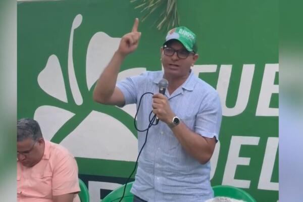 Demnys Marte, candidato alcalde por la Fuerza del Pueblo en La Vega (Foto: fuente externa)