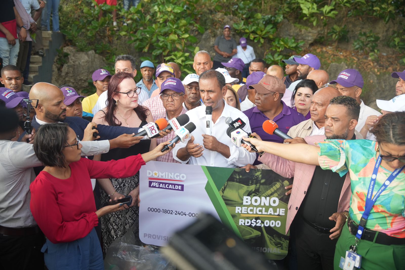 Domingo Contreras, candidato a alcalde del Distrito Nacional por el PLD y las organizaciones que integran la Alianza Rescate RD. Foto: fuente externa.