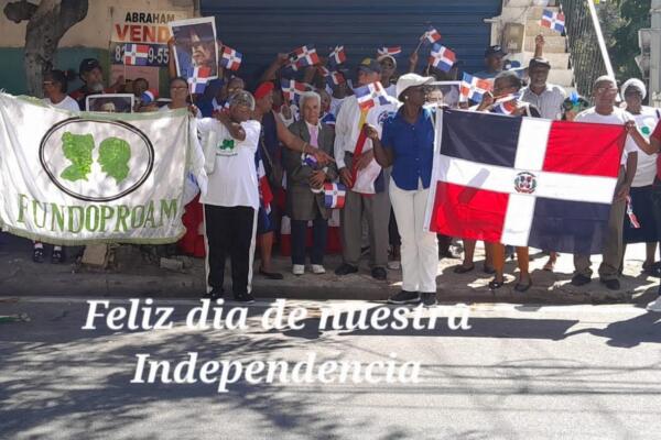 Fundoproam realiza acto de celebración por la Independencia Nacional