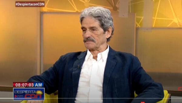 El periodista francés y corresponsal del periódico Le Monde en Haití, Jean Michel Caroit. Foto: CDN 