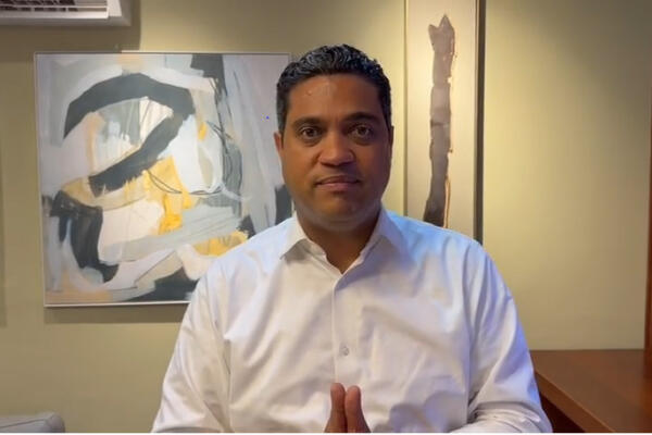 Kelvin Cruz, alcalde de La Vega.(Foto Fuentes externa). 
