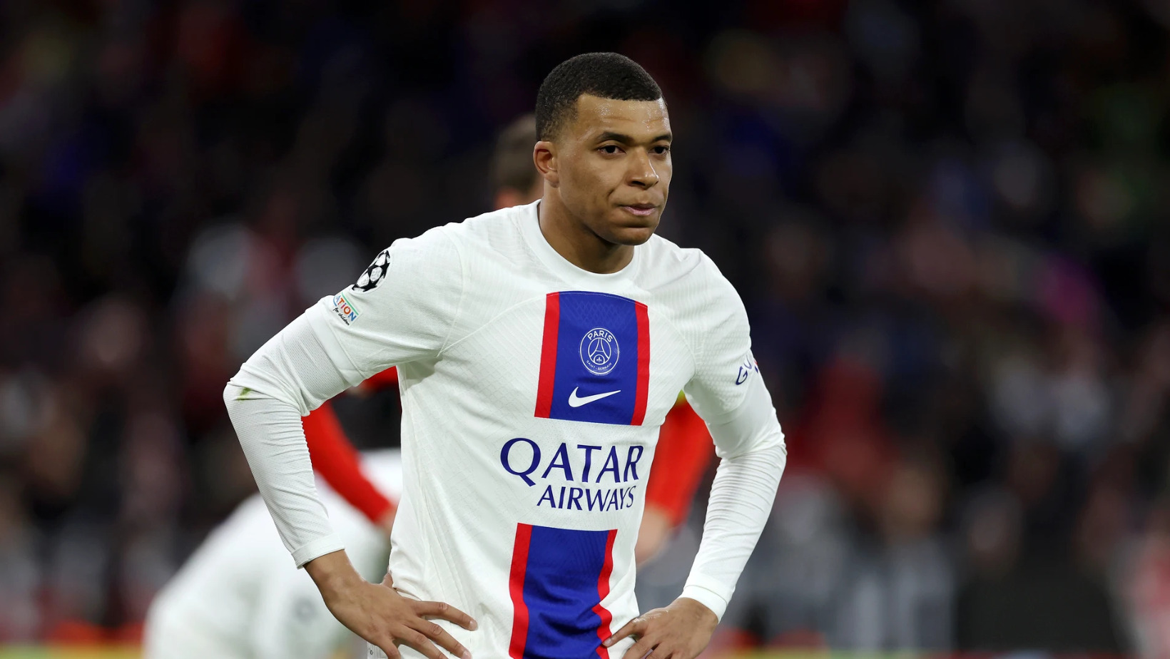 El futbolista francés Kylian Mbappé, delantero en el París Saint-Germain F. C. de la Ligue 1. Foto: Fuente externa