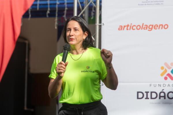 Margarita Heinsen, presidenta de la Fundación Didáctica
Foto: Fuente externa