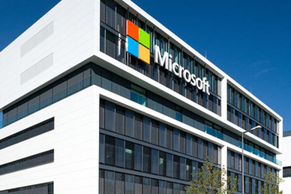 Fachada de Microsoft. Foto: Fuente externa