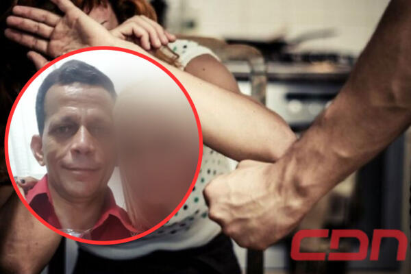 Collaje hombre acusado de golpear a su ex pareja. (Foto: CDN Digital) 