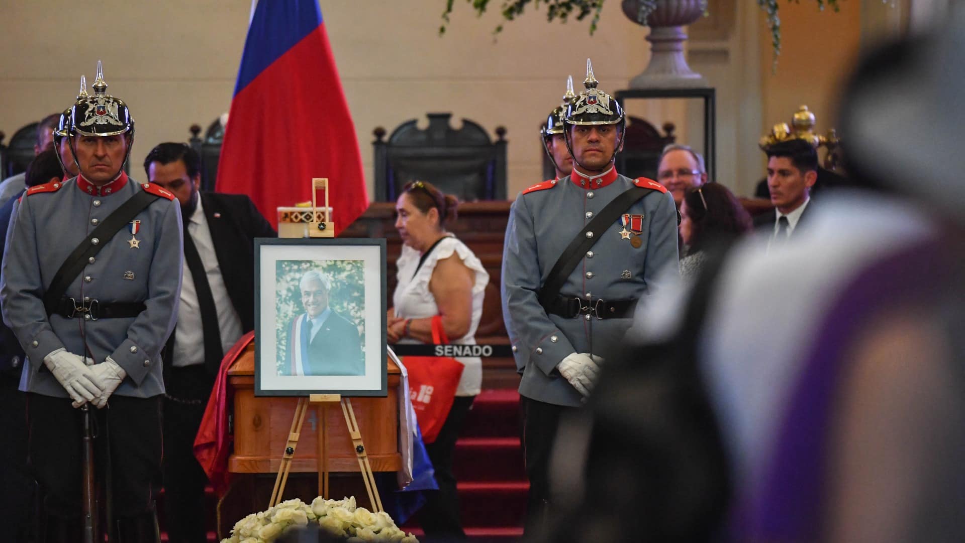 Realmente ha sido muy emocionante y muy merecido para Sebastián”, dijo su viuda y ex primera dama, Cecilia Morel. Foto: Fuente Externa