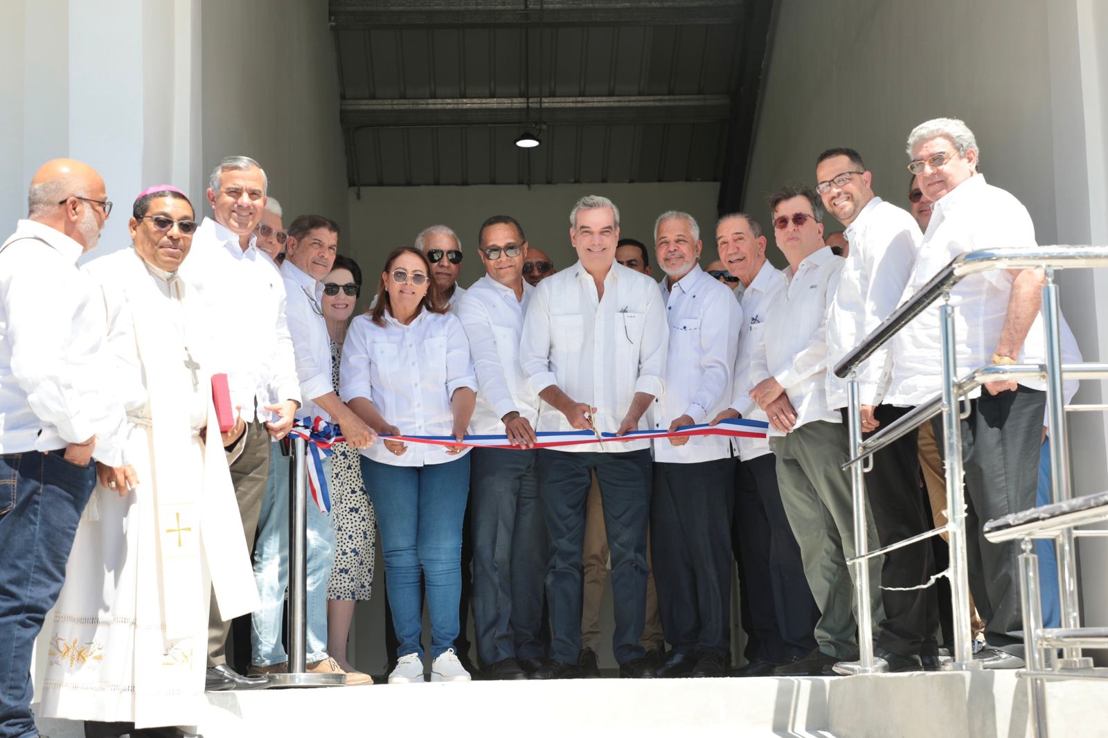 Presidente Abinader en acto de inauguración Foto: fuente externa