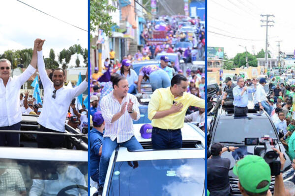 Collage proselitismo político. (Foto: CDN Digital)  