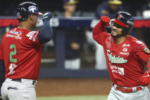 Jugadores de los Federales de Chiriquí, equipo de béisbol panameño. Foto: Fuente externa