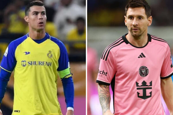 Cristiano Ronaldo, futbolista portugués y Leo Messi, futbolista argentino. Foto: CDN Digital