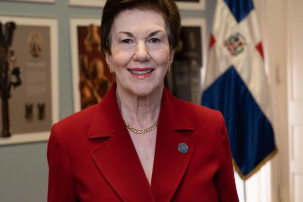 Sonia Guzmán, embajadora de República Dominicana en los Estados Unidos.