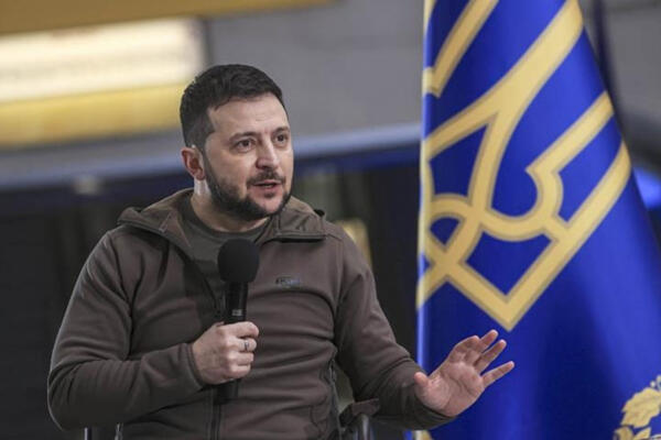 Volodímir Zelenski, presidente de Ucrania. Foto: Fuente externa