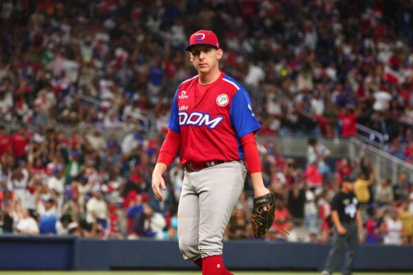 Cameron Gann, lanzador abridor del Licey frente a Panamá en la semifinal de la Serie del Caribe