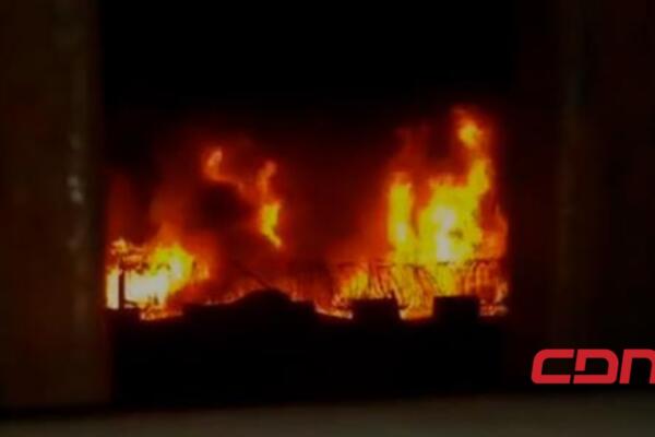 Fuego en el penal de La Victoria