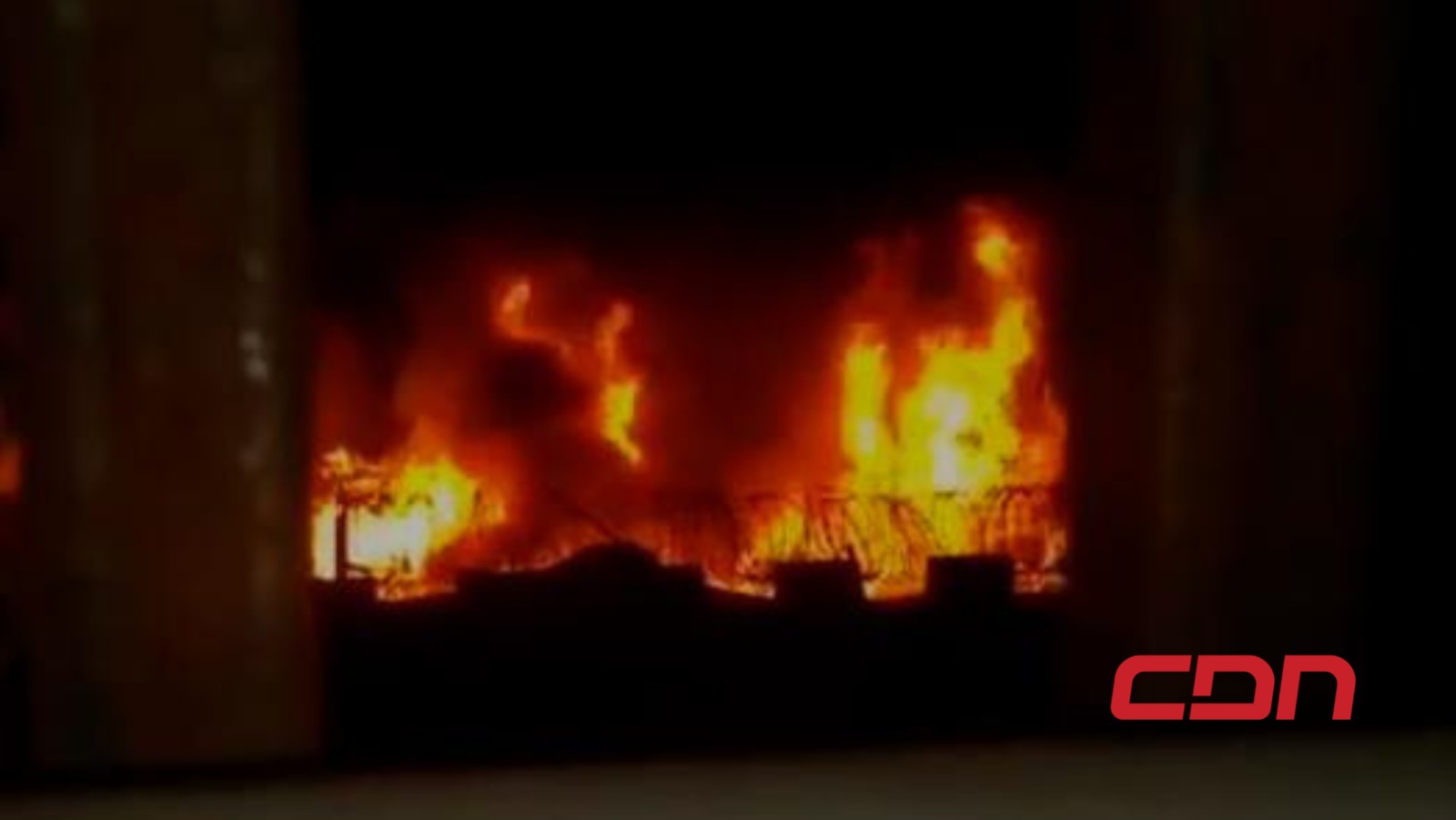 Fuego en el penal de La Victoria