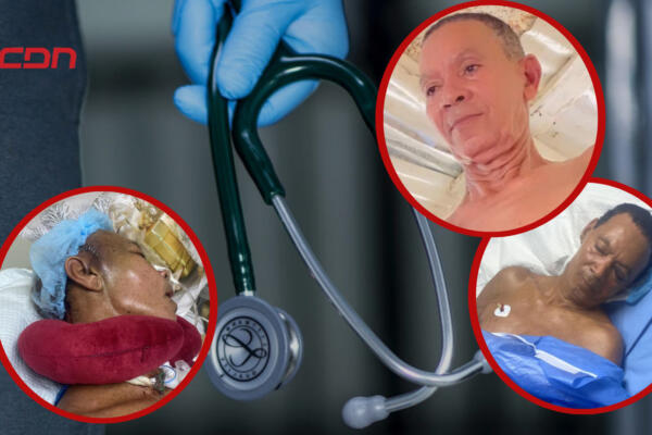 Joven piden justicia por su padre que se encuentra en coma. (Foto: CDN Digital) 
