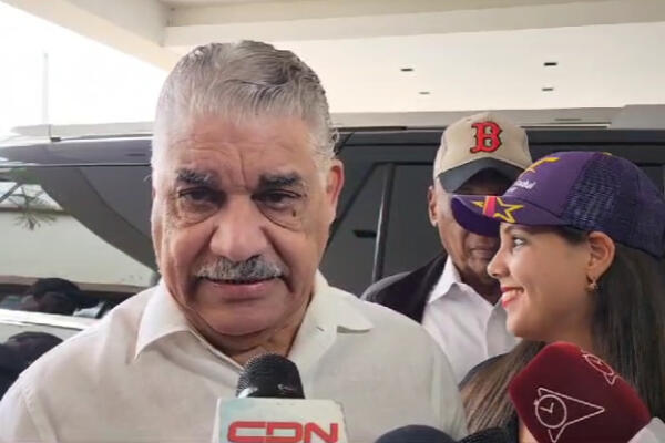 El presidente del Partido Revolucionario Dominicano Miguel Vargas Maldonado. / Fuente interna.