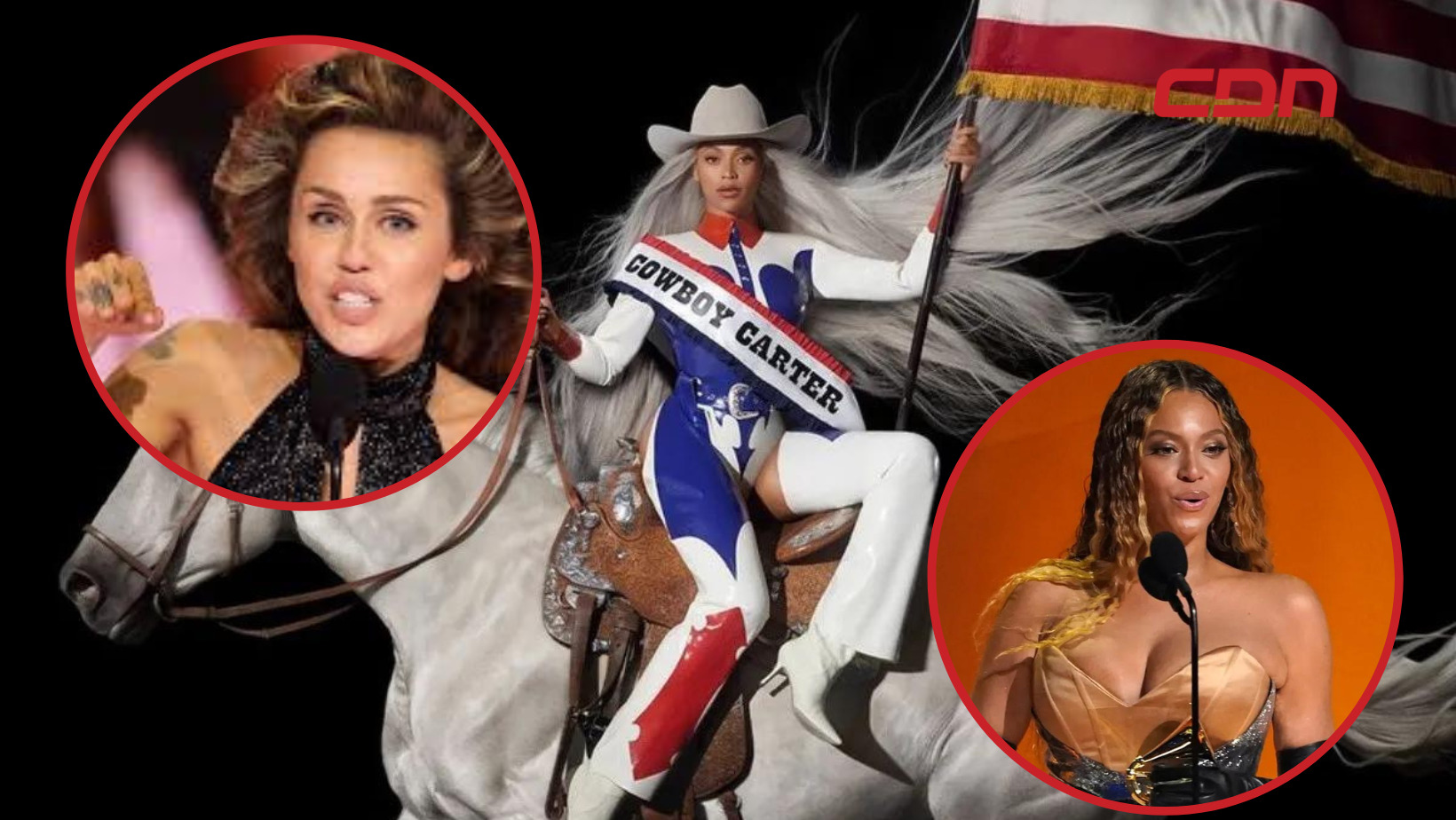 Beyoncé y Miley Cyrus están a punto de revolucionar el mundo de la música. Foto: Fuente CDN Digita