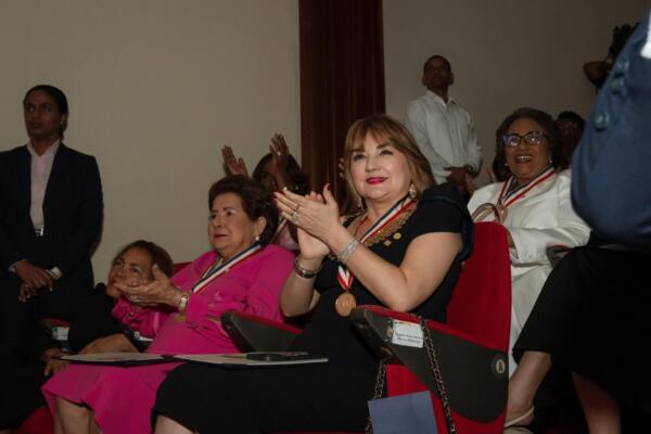 Antonia Antón de Hernández durante el acto de reconocimiento
Foto: fuente externa