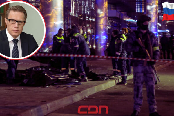 Se eleva el número de muertos en atentado terrorista en Moscú, según informó el ministro de Salud de la Federación Rusa. Foto: CDN Digital