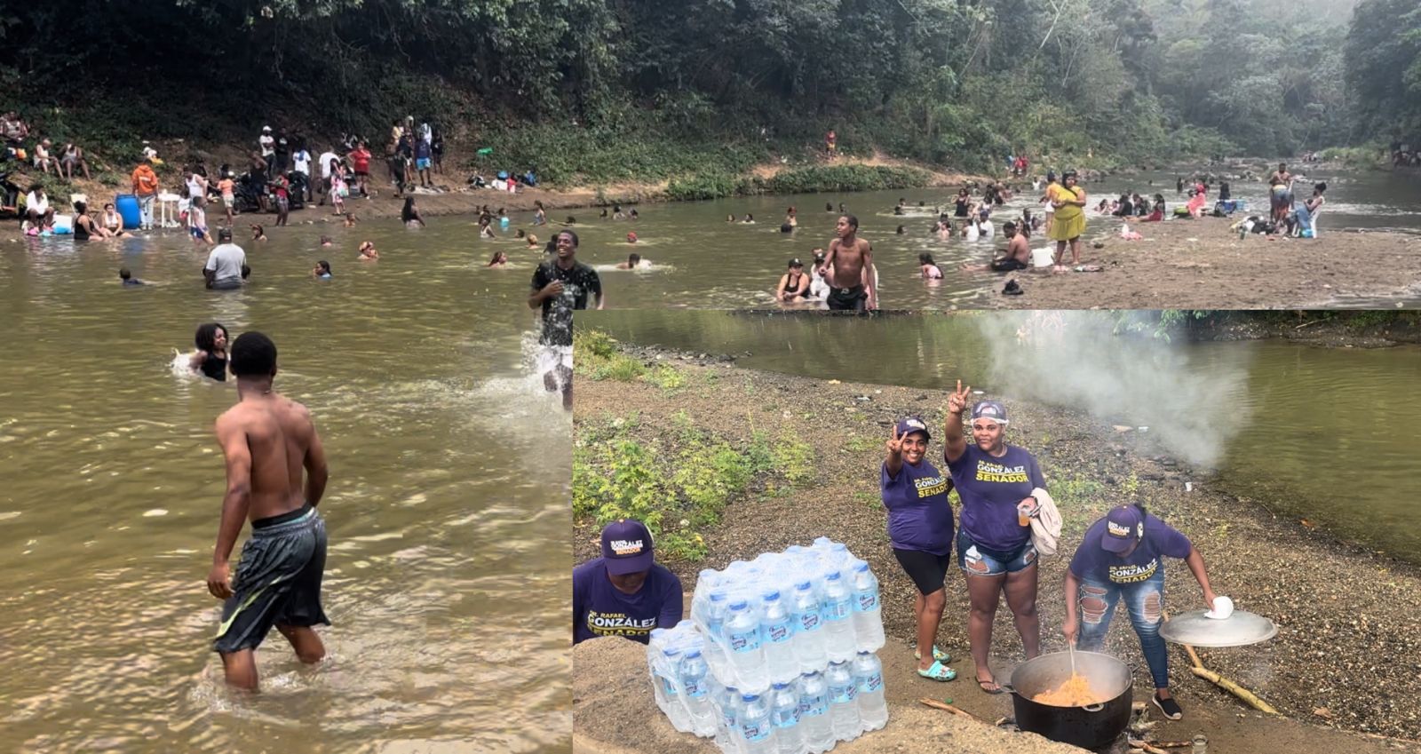 Aumenta cantidad de visitantes a Yamasá y Peralvillo; PLD promueve candidatos
