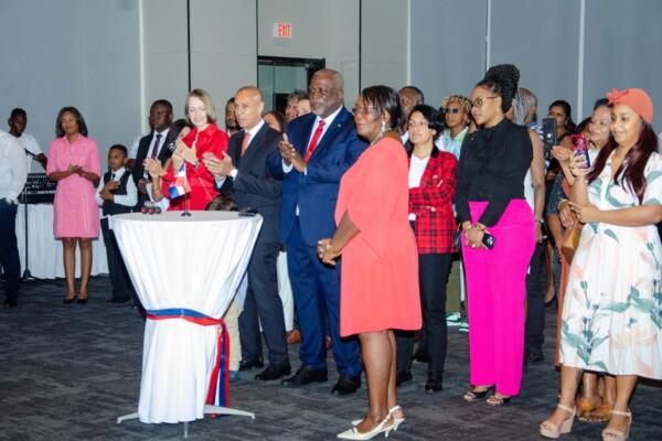 Autoridades de Guyana en la recepción 
Foto: fuente externa
