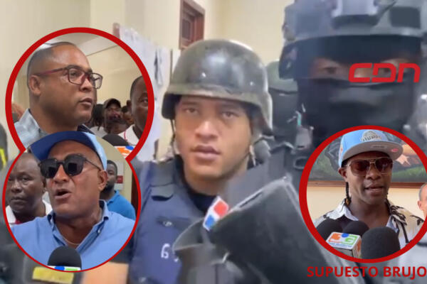 Acusan a Wilkin Garcia Peguero de llevar brujo a audiencia. (Foto: CDN Digital)