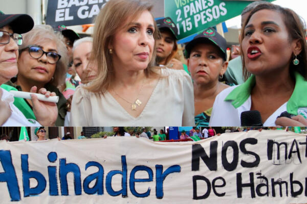La candidata vicepresidencial de la Fuerza del Pueblo, Ingrid Mendoza, estuvo presente en varios de los puntos de la actividad. (Foto: Fuente externa) 