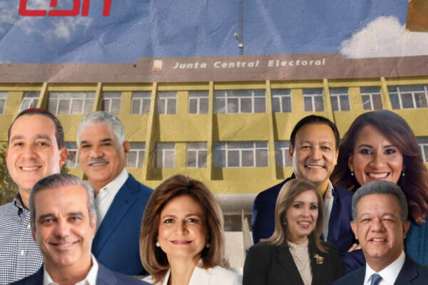 Candidatos presidenciales presentaron a su compañero de boleta. (Foto: CDN Digital) 