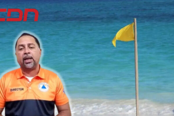 Whascar García, director de la Defensa Civil en Puerto Plata.

﻿