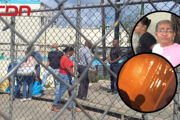 Familiares de reclusos en La Victoria preocupados por conato de incendio registrado. Foto CDN Digital